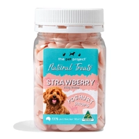The Pet Project Yoghurt Drops - Strawberry 250G 