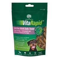 Vitarapid Active Multi Daily Treats For Dogs 210G 