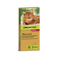 Drontal Cat Ellipsoid 6Kg 6X8 Tabs 