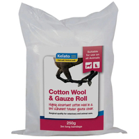 Kelato Cotton Wool & Gauze Roll 15Cm X 3M 250G 