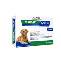 Neomax Allwormer Dogs Over 5Kg (50 Tablet) 