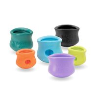 West Paw Toppl Treat Dispensing Wobbling Dog Toy & Food Bowl