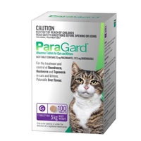 Paragard Allwormer Cat 0-5Kg 100'S 