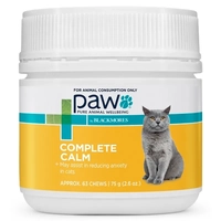 Paw Complete Calm For Cats 75G 63 Chews 