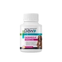 Paw Dermega Omega Oil Skin Support Capsules 60Pce 
