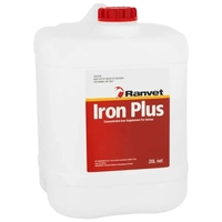 Ranvet Iron Plus With Folactic Acid 20L 