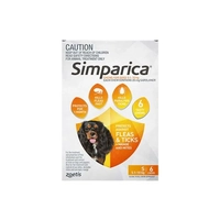 Simparica Small 5.1-10Kg 6S Orange 