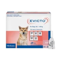 Evicto Spot On Large Dog 20 - 40Kg 4'S 