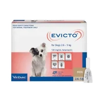 Evicto Spot On Very Sml Dog 2.6 - 5Kg 4'S 