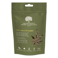 Vetalogica Hemp Clinicals 5In1 Multivit Dog Treats 225G 