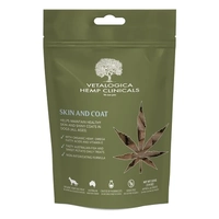Vetalogica Hemp Clinicals Skin And Coat Dog Treats 225G 
