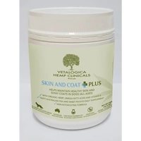 Vetalogica Hemp Clinicals Skin & Coat Plus Dog Supp 300G 