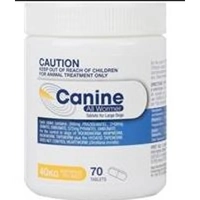 Value Plus Canine All Wormer 40Kg 70S (Yellow) 