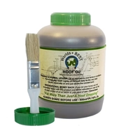 Worlds Best Hoof Oil 500 Ml Jar With Brush 