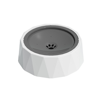 All Fur You Anti Splash Water Bowl Diamond Round 1L 