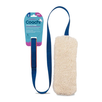 Coachi Chase & Crinkle Navy Coral & Faux Lambswool 