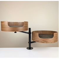 Desk Nest Duo Walnut  