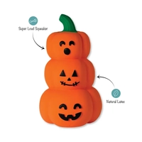 Fringe Studio Go Big Or Gourd Home Latex Dog Toy Halloween