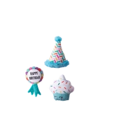 Fringe Studio Happy Bark Day 3Pc Small Dogtoy Set 