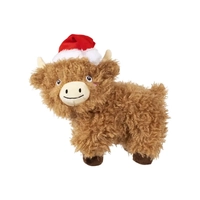 Fringe Studio Highland Holidays Plush Dog Toy Xmas