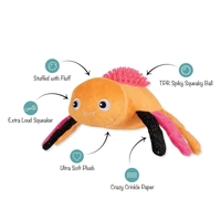 Fringe Studio Stop Bugging Me Plush Dog Toy Halloween