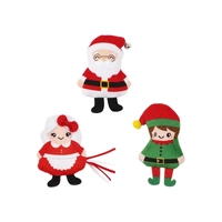 Fringe Studio Santa'S Squad Cat Toy Set Of 3 Xmas