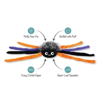 Fringe Studio Trappin Flies Large Plush Dog Toy Halloween
