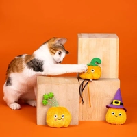 Fringe Studio Witch Of The Patch Cat Toy 3 Set Halloween