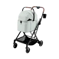 Ibiyaya Tinker Small Detach Pet Stroller Sage Green 