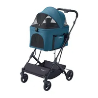 Ibiyaya Travois Tri-Fold Pet Travel System Xl - Blue 