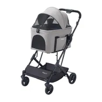 Ibiyaya Travois Tri-Fold Pet Travel System Xl - Gray 