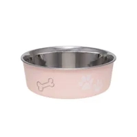 Loving Pets Bella Bowls Paparazzi Pink Medium