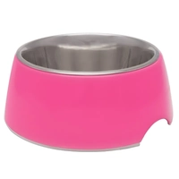 Loving Pets Retro Bowl Hot Pink Large 