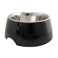 Loving Pets Retro Bowl Midnight Black Large 