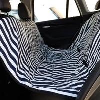 Mog & Bone Car Seat Cover Navy Hamptons Stripe 
