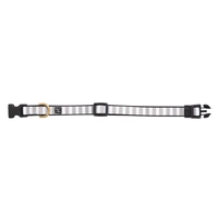 Mog & Bone Neoprene Dog Collar Latte Hamp Stp Med 