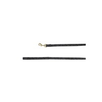 Mog & Bone Neoprene Lead Black Metallic Cross 
