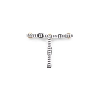Mog & Bone Hemp No-Pull Harness Blk Whte Mos Med 