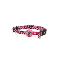 MAX & MOLLY SMART ID CAT COLLAR - LEOPARD PINK II