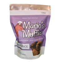 Mario'S Muffins Liquorice 1.5Kg 
