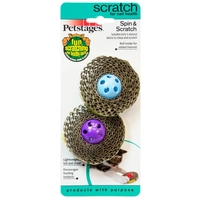 Petstages Cat Spin And Scratch 2Pk 