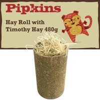 Pipkins Hay Roll Medium W Timothy Hay 