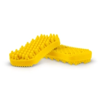 Pet & Me Brush Yellow Medium To Large Dog Short Hair 