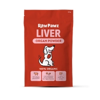 Raw Pawz 100% Organic Liver Organ Powder 105G 