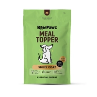 Raw Pawz Shiny Coat Essential Greens Meal Topper 90G 