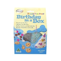 Wagalot Doggy Fun Food Birthday In A Box Blue 