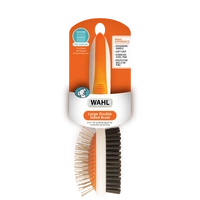 Wahl Orange/White Double Sided Pin/Bristle Brush Large 