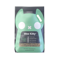 Wee Kitty Eco Plant Natural Clumping Tofu Wheat Litter 4Kg 