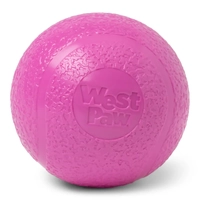 West Paw Echo Boundr Ball Large 8 Cm Hot Pink 