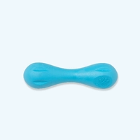 West Paw Hurley Tough Fetch Toy - Small - Aqua Swirl 